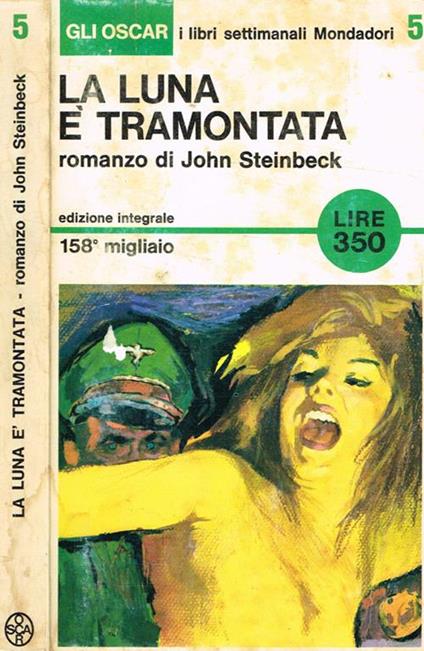 La luna tramontata - John Steinbeck - copertina