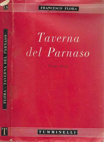 Taverna del Parnaso. Prima serie - Francesco Flora - copertina
