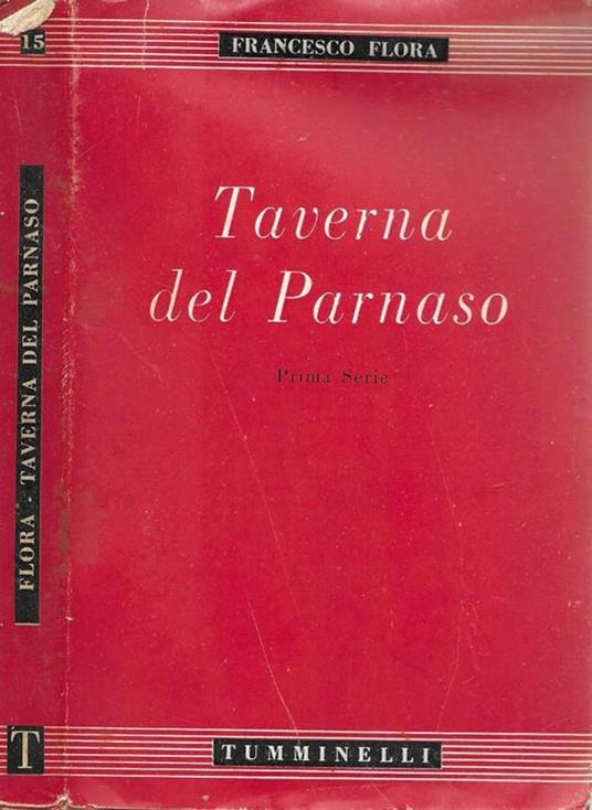 Taverna del Parnaso. Prima serie - Francesco Flora - copertina