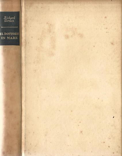 Il dottore in mare - Richard Gordon - copertina