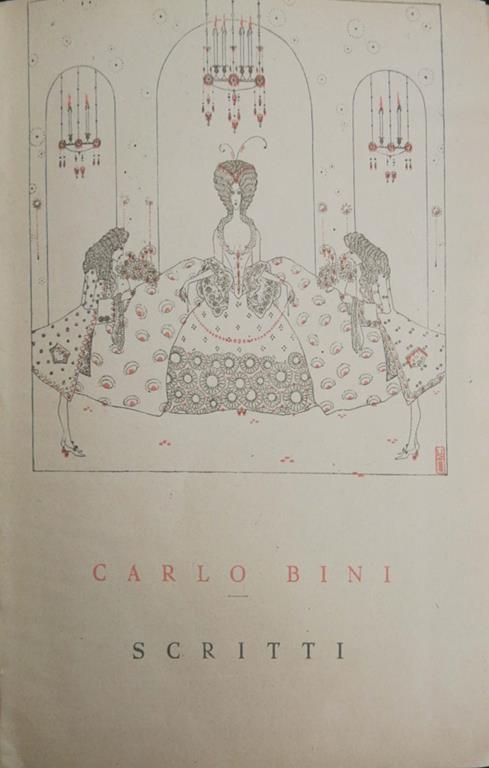 Scritti - Carlo Bini - copertina