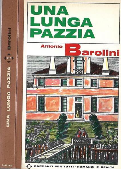 Una lunga pazzia - Antonio Barolini - copertina