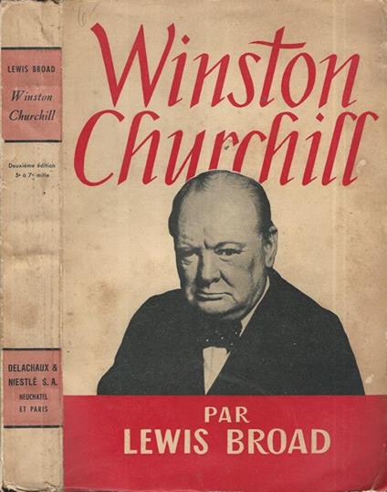Winston Churchill - Lewis Broad - copertina