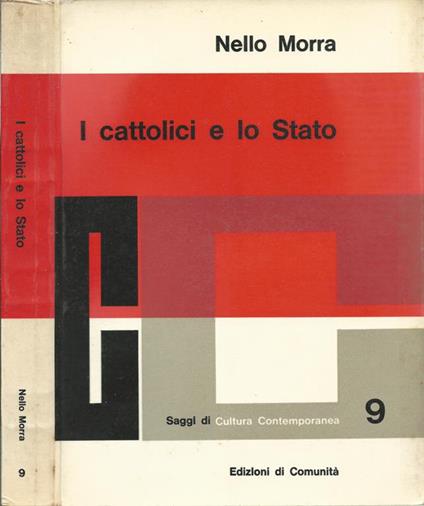 I cattolici e lo Stato - copertina
