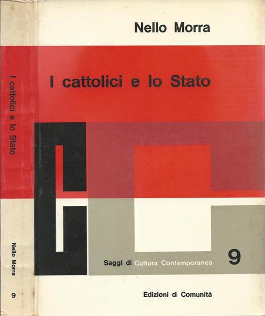 I cattolici e lo Stato - copertina