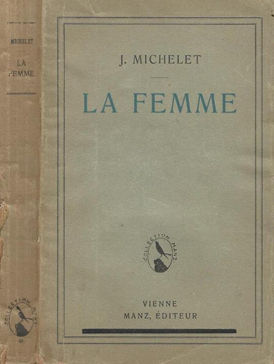 La femme - Jules Michelet - copertina