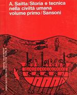 Storia e tecnica nella civiltà umana vol.I