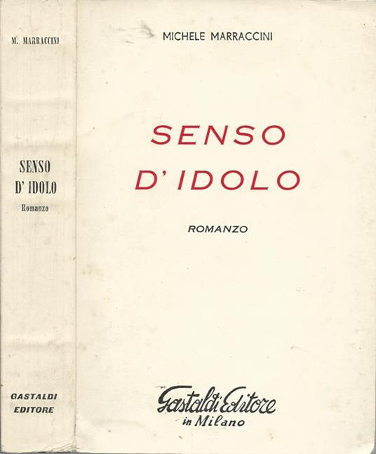 Senso d'idolo - copertina