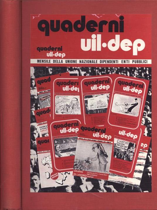 Quaderni Uil - Dep - copertina