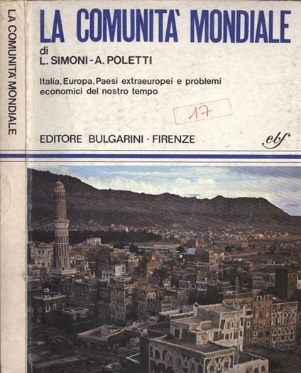 La comunità mondiale - copertina