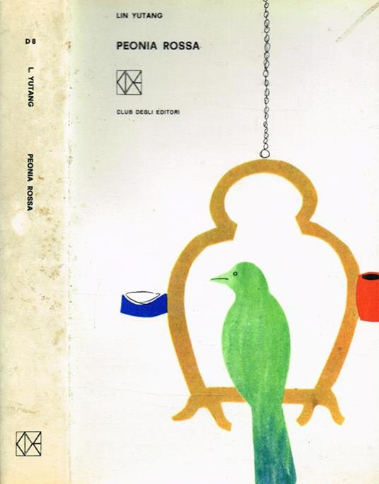 Peonia rossa - Lin Yutang - copertina