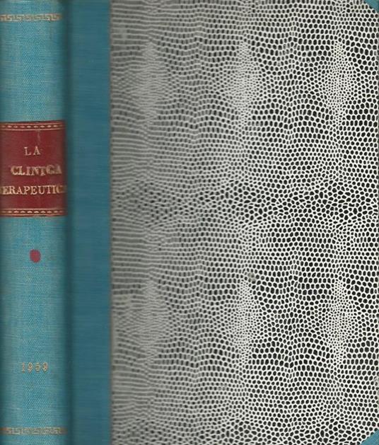 La Clinica Terapeutica 1959 - copertina