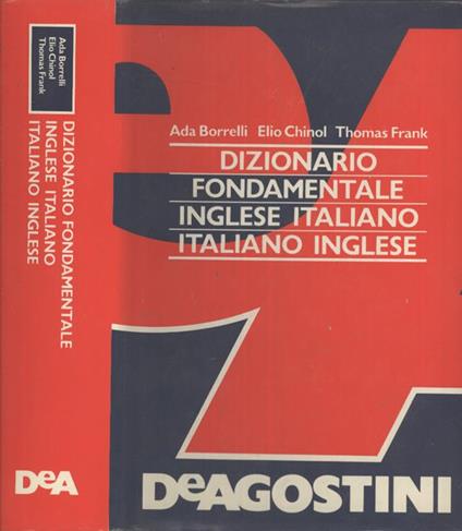 Dizionario fondamentale inglese italiano - italiano inglese - Ada Borrelli - copertina