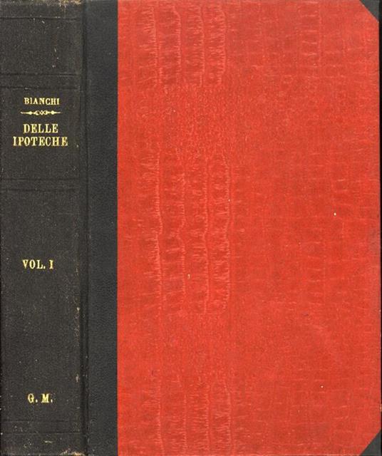 Delle ipoteche - Emilio Bianchi - copertina