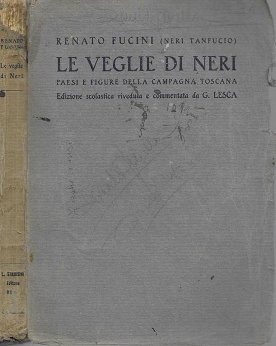 Le veglie di Neri. Paesi e figure della campagna toscana - Renato Fucini - copertina