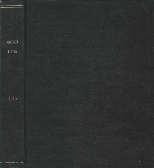 Scienza e vita 1979 - copertina