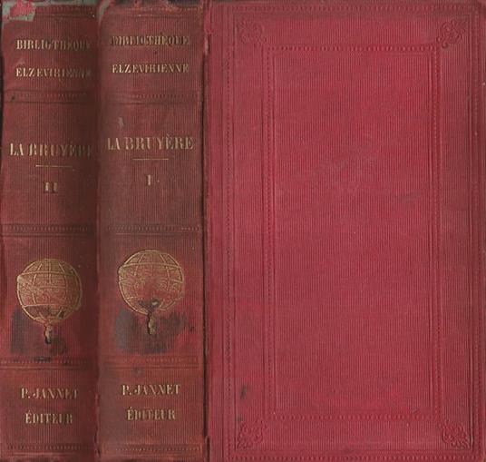 Les caracteres de Theophraste - copertina