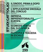 Studi cattolici. Mensile di studi e di attualità anno XXX n.299, 300, 301, 302-3, 304, 307