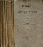 Rassegna di scienze sociali e politiche Anno V-VI- Annata completa (24 fascicoli)