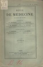 Contribution à l'étude des Névrites périphériques chez les Tabétiques. Extrait de la Revue de Médecine