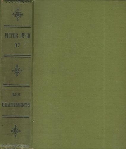 Les Chatiments - Victor Hugo - copertina
