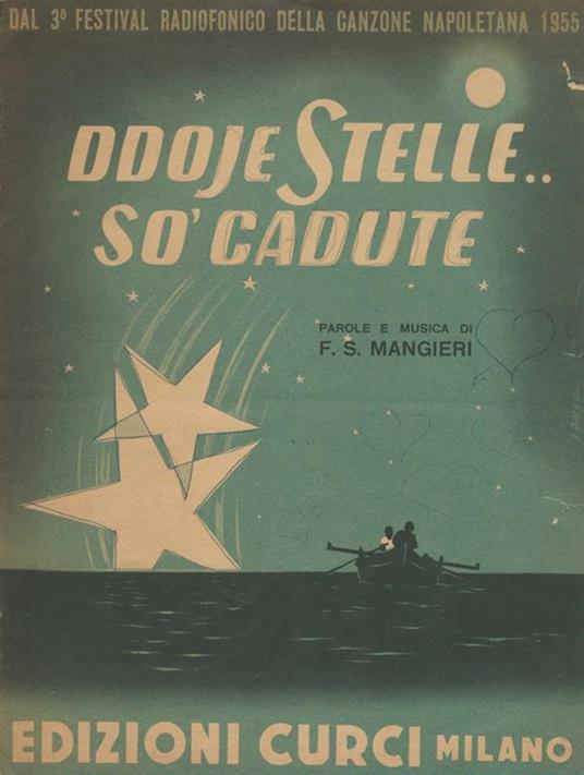 Ddoje stelle so cadute - copertina