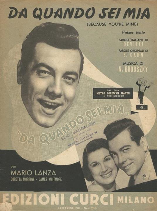 Da quando sei mia - copertina