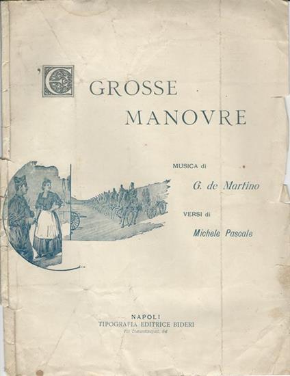 E grosse manovre - copertina