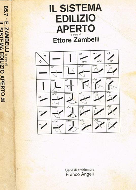 Il sistema edilizio aperto - Ettore Zambelli - copertina