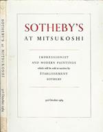 Sotheby's at Mitsukoshi. Impressionist and modern paintings