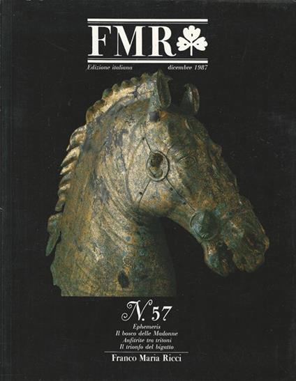 FMR numero 57. Dicembre 1987 - copertina