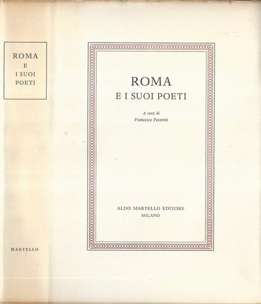 Roma e i suoi poeti - Francesco Possenti - copertina
