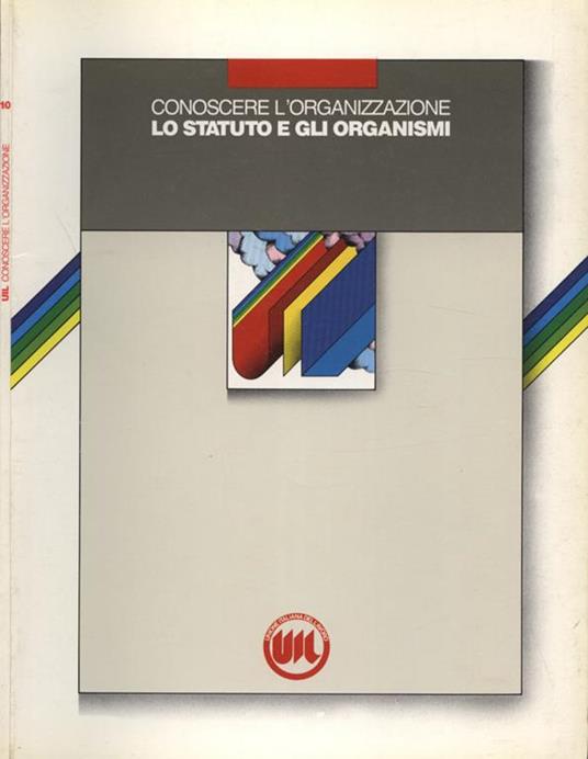 Lo statuto e gli organismi - copertina