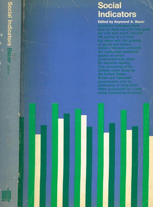 Social indicators - Raymond A. Bauer - copertina