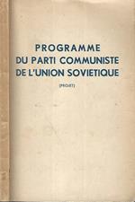Programme du parti communiste de l'Union Sovietique (Projet)