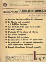 Quaderni del Pubblico Impiego n. 3 - 4