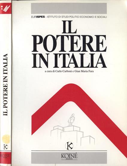 Il potere in Italia - copertina