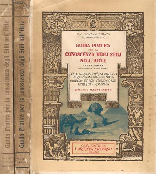 Guida pratica degli stili nell'arte - Giovanni Amato - copertina