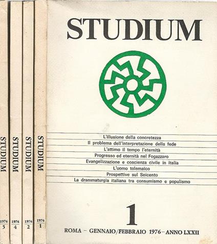 Studium - copertina