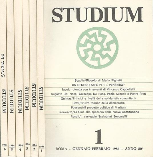 Studium - copertina