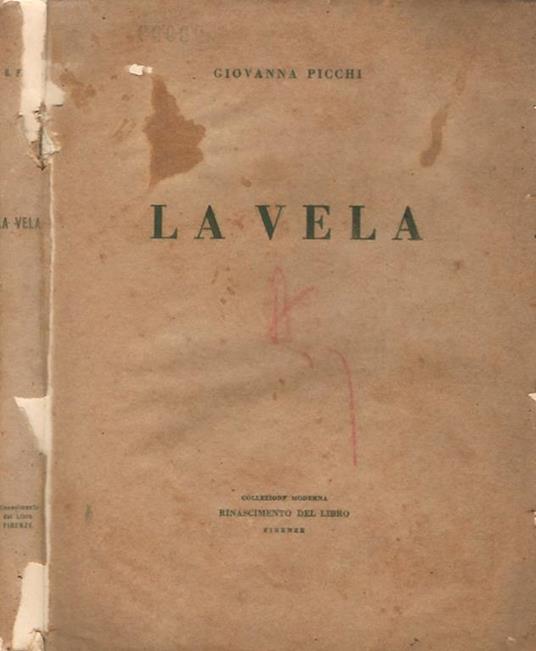 La vela - Giovanna Picchi - copertina