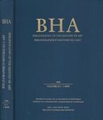 BHA 1998 Volume 8/1 1-6000. Bibliography of the History of Art, Bibliographie d'Histoire de l'Art
