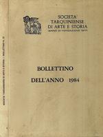 Società Tarquiniense si Arte e Storia (Anno di fondazione 1917). Bollettino dell'anno 1984