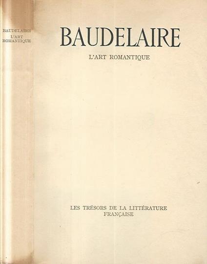 Baudelaire. L'art romantique - copertina