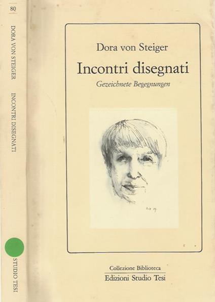 Incontri disegnati - Dora von Steiger - copertina