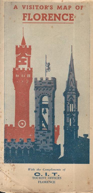 A visitor's map of Florence - copertina