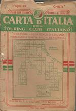 Carta d'Italia. Foglio 29. Chieti