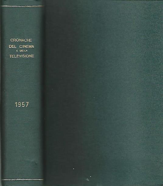 Cronache del cinema e della televisione. Rassegna di studi e documenti - copertina