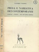 Prosa e narrativa dei contemporanei. Dalla voce all'avanguardia