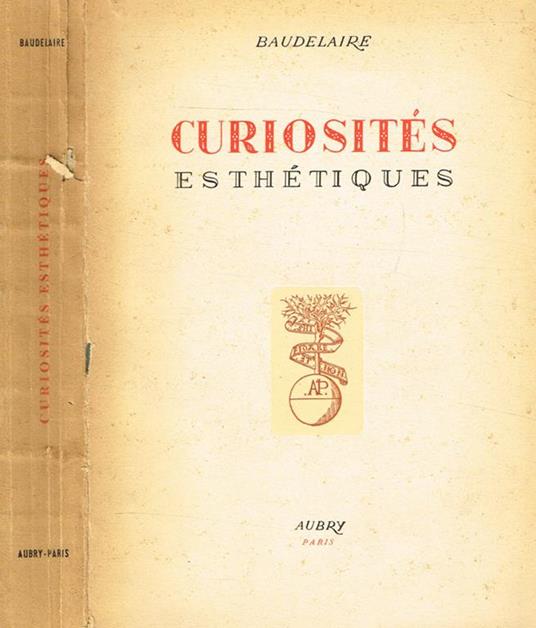 Curiosités esthetiques - Charles Baudelaire - copertina